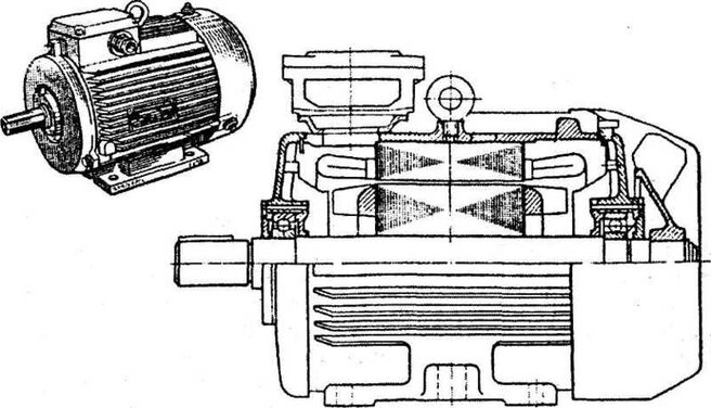 Устройство, принцип работы и схема подключения асинхронного двигателя с фазным ротором - изображение 21