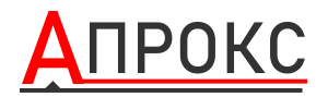 Логотип Апрокс