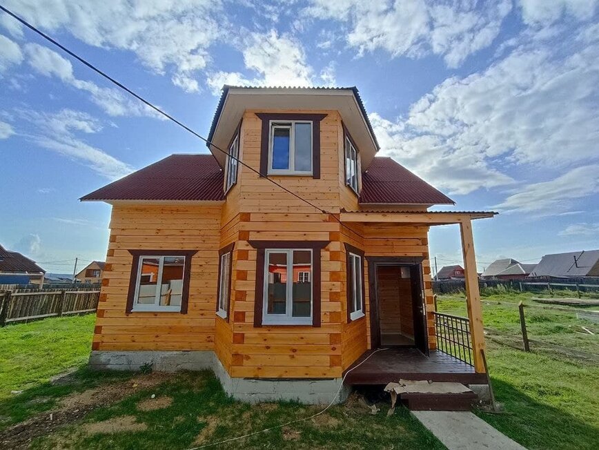 Дома в пригороде Иркутска