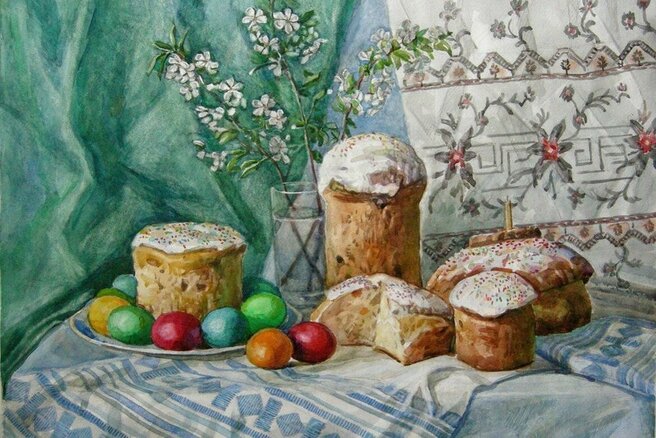 Пасхальные сюжеты в творчестве художников, фото № 12