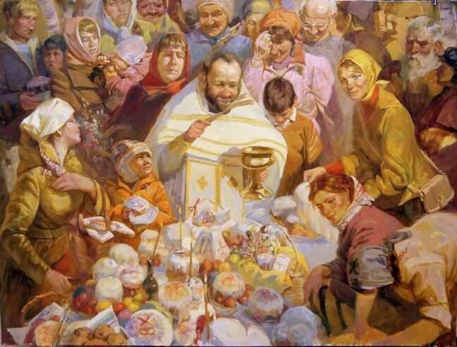 Пасхальные сюжеты в творчестве художников, фото № 4