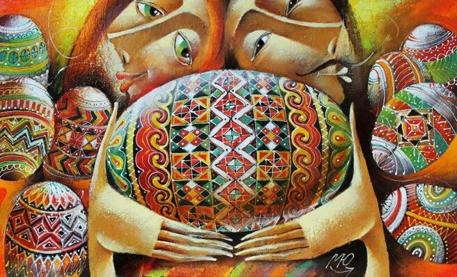 Пасхальные сюжеты в творчестве художников, фото № 24