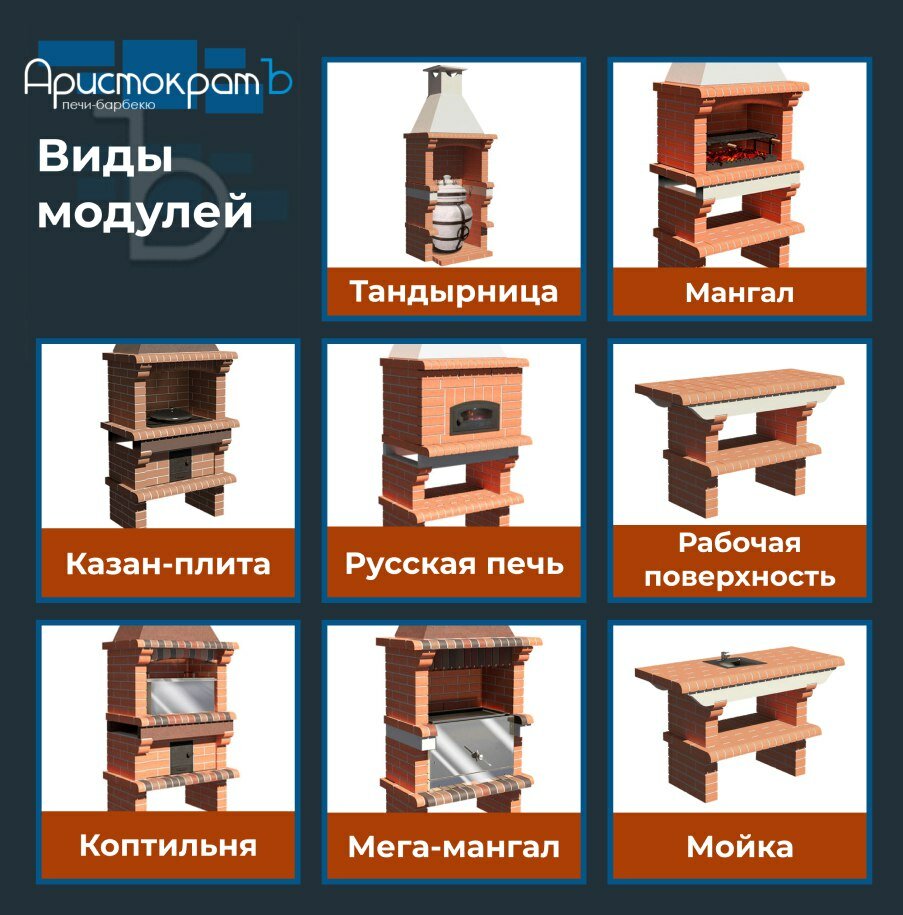 Типы и цвета кирпичей