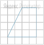План местности разбит на клетки каждая клетка является квадратом 1м х 1м найдите площадь участка
