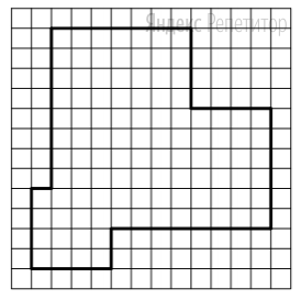 План местности разбит на клетки каждая клетка обозначает квадрат 10х10 м найдите площадь участка