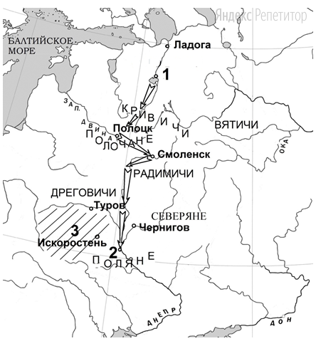 Рассмотрите схему и выполните задание.