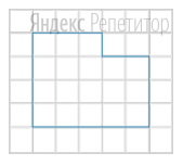 План комнаты разбит на клетки.