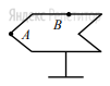 Полому металлическому телу на изолирующей подставке (см. рисунок) сообщён положительный заряд.