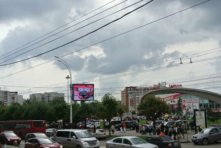 Реклама на светодиодных экранах