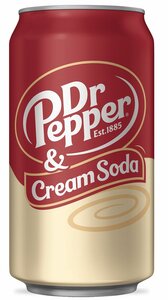 Dr. Pepper Cream Soda, 0.355л, США