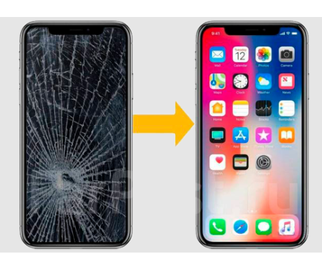 Замена стекла на телефонах iphone и Samsung