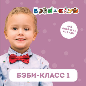Комплексное развитие для детей 2,5-3,5 л. (Бэби-класс 1)