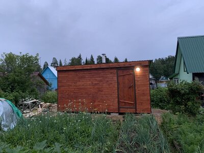 Перевозная готовая баня, 5 м