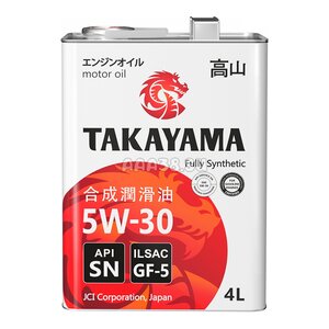 TAKAYMA 605043 Takayama 5W-30 4л