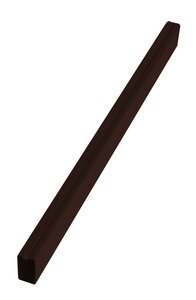 Лаги для забора 40х20 L=6 м RAL 8017