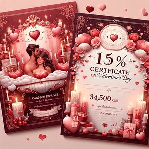 +15% Сертификат в СПА на день всех влюбленных