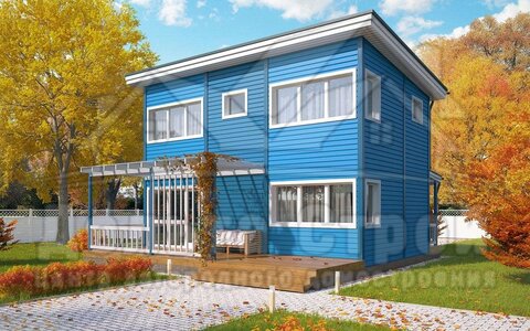 Дом ПБ-009 - Дельта Строй - Центр загородного домостроен