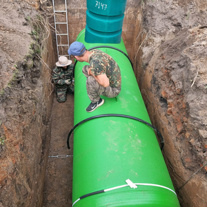 Установка газгольдеров