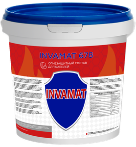 Огнезащитный состав для кабелей INVAMAT 678 