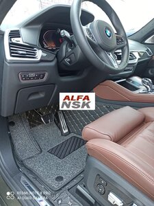 3D коврики в салон автомобиля из экокожи для BMW