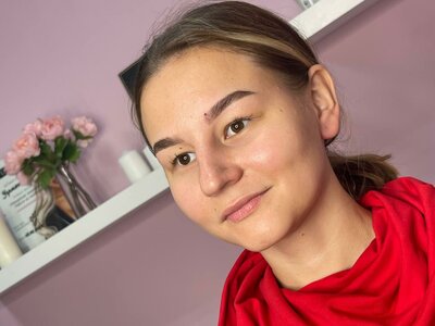 Окрашивание бровей (краской/хной) + коррекция