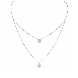 MESSIKA Колье My Twin 2-Row 0.40 ct x 2