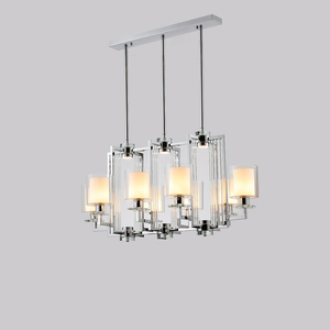 Люстра iLamp King RM6201-8P CR+CL