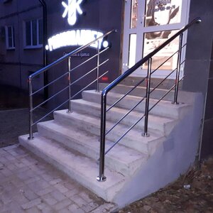 Перила из нержавейки