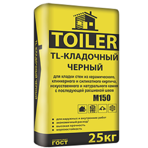 Черная кладочная смесь