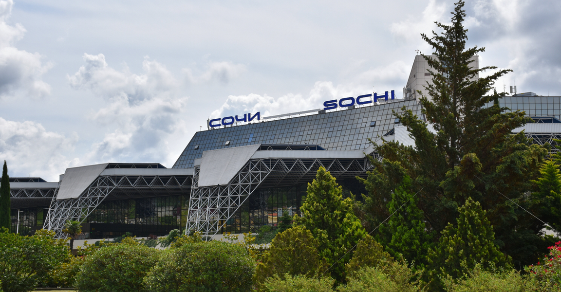 Sochi International airport (Krasnodar Territory, Sochi Resort City Urban District, Sochi Vitaliy Sevastyanov Airport), airport