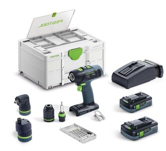 Аккумуляторная дрель-шуруповёрт Festool T 18+3 HPC 4,0 I