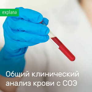 Общий клинический анализ крови + СОЭ + лейкоформула