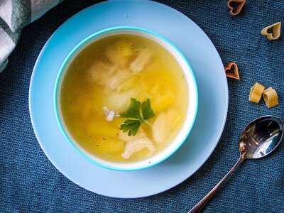 Куриная лапша