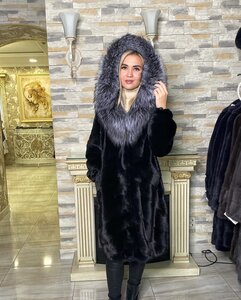 Норковая шуба. Натуральный мех премиум-класса