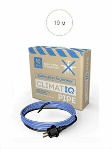 Греющий кабель саморегулирующийся CLIMATIQ PIPE 190 Вт 1