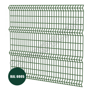 Сварная панель для 3D забора RAL 6005; 8017; 7024