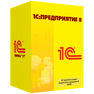 1С Зарплата государственного учреждения 8