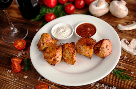 Шашлык из филе курицы 200 грамм