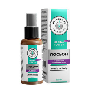 Лосьон от активного выпадения волос FORTE - Dr. Pobilat