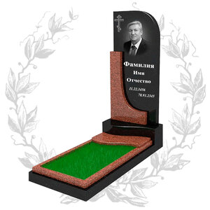 Памятник комбинированный из гранита