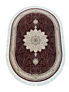 Abrishim 560 red Овал (1.5 х 2.25)