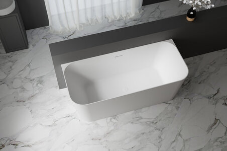 Ванна акриловая ABBER AB9217 1700х850х800 с каркасом, ов