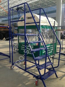 Мобильные помосты для досмотра автомобилей