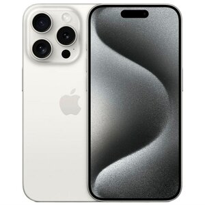 iPhone 15 Pro Max 256 Гб White Titanium (Белый титан) Wh