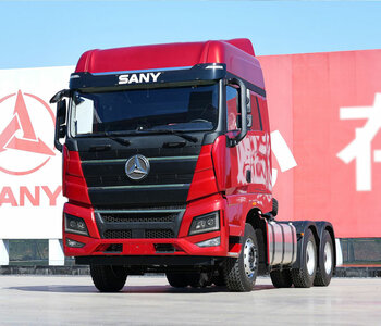 Cедельный тягач SANY 585_6х4 МКПП, рессоры