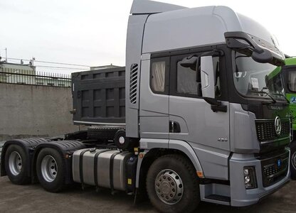Тягач SHACMAN на пневмоподвеске