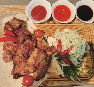 Шашлык из курицы, 1 кг 