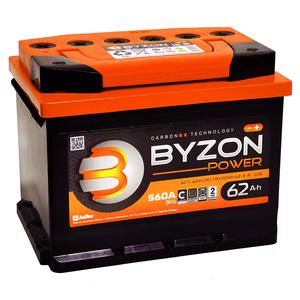 Аккумулятор BYZON POWER 62 Ач о.п. R+