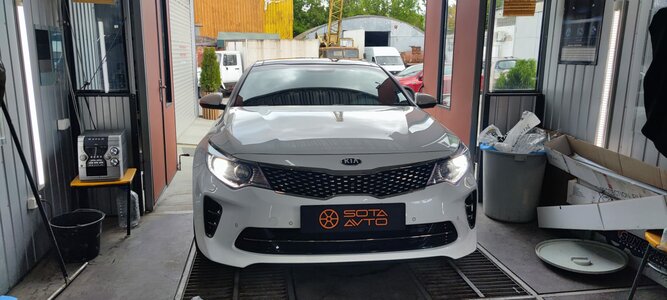 Тонировка передней полусферы авто