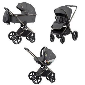 Коляска 3в1 Carrello Ultimo хром